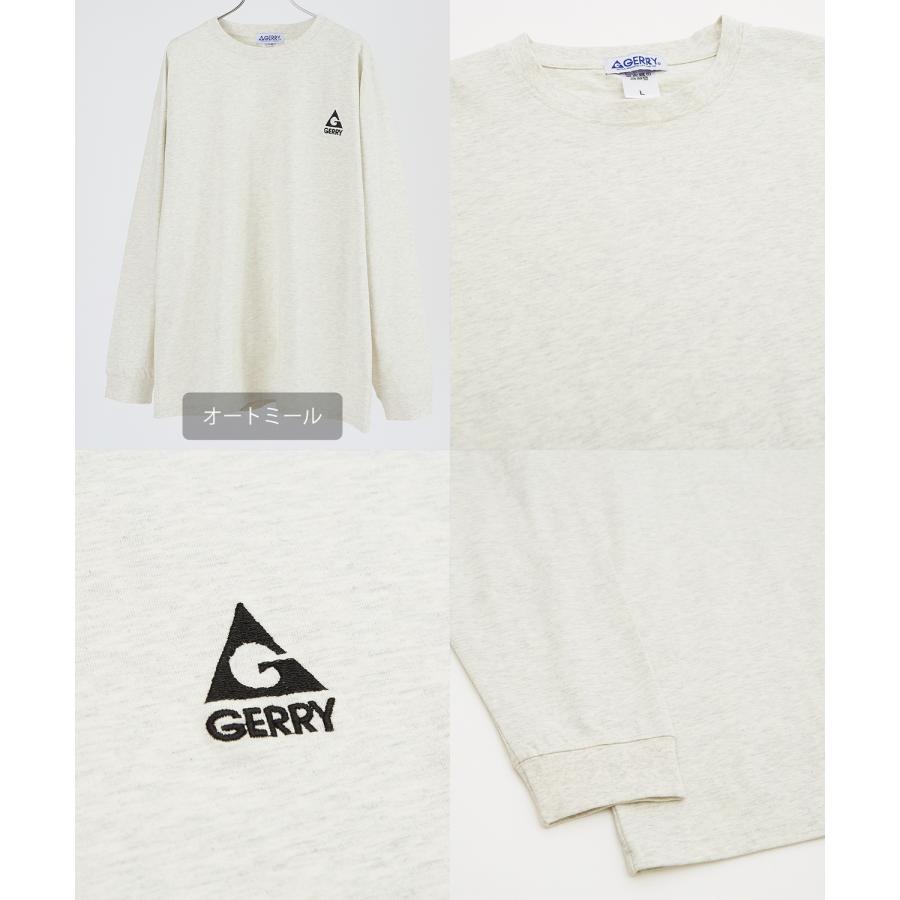 長袖Tシャツ メンズ GERRY ジェリー 別注ワンポイント ロンT カットソー バックプリント ワンポイント 刺しゅう アウトドア ストリート アメカジ 古着MIX | GERRY | 24