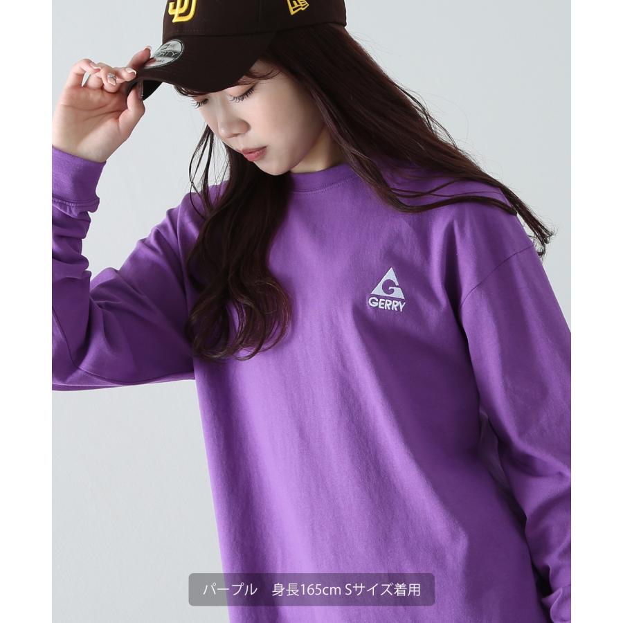 長袖Tシャツ メンズ GERRY ジェリー 別注ワンポイント ロンT カットソー バックプリント ワンポイント 刺しゅう アウトドア ストリート アメカジ 古着MIX | GERRY | 07