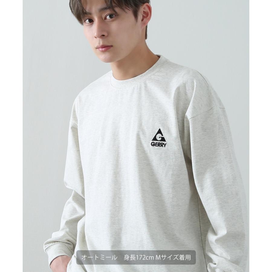 長袖Tシャツ メンズ GERRY ジェリー 別注ワンポイント ロンT カットソー バックプリント ワンポイント 刺しゅう アウトドア ストリート アメカジ 古着MIX | GERRY | 10