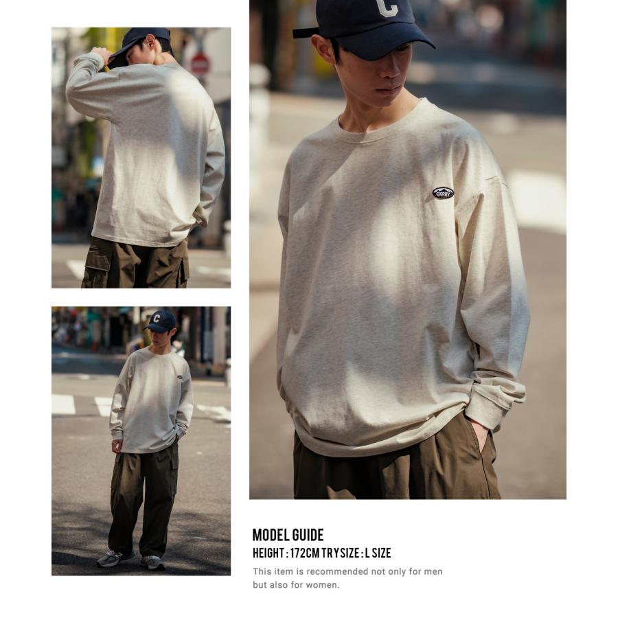 長袖Tシャツ メンズ GERRY ジェリー 別注ワンポイント ロンT カットソー バックプリント ワンポイント 刺しゅう アウトドア ストリート アメカジ 古着MIX | GERRY | 18
