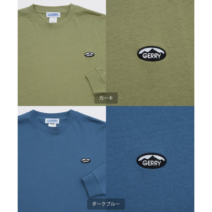 長袖Tシャツ メンズ GERRY ジェリー 別注ワンポイント ロンT カットソー バックプリント ワンポイント 刺しゅう アウトドア ストリート アメカジ 古着MIX | GERRY | 23