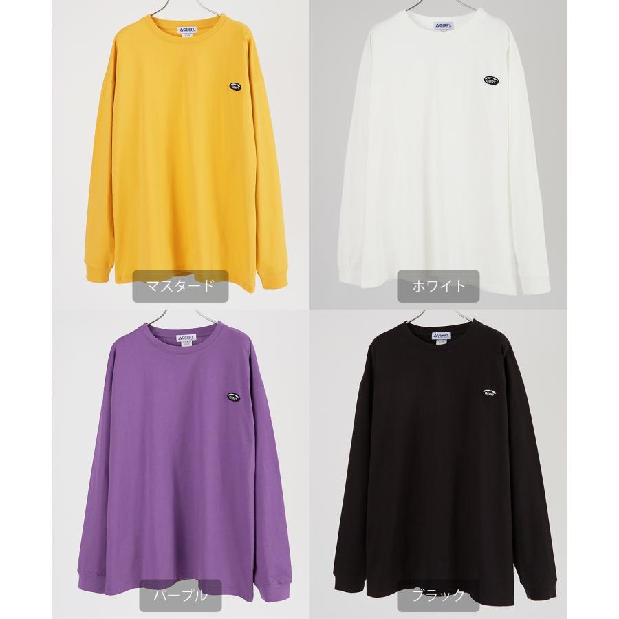 長袖Tシャツ メンズ GERRY ジェリー 別注ワンポイント ロンT カットソー バックプリント ワンポイント 刺しゅう アウトドア ストリート アメカジ 古着MIX | GERRY | 24
