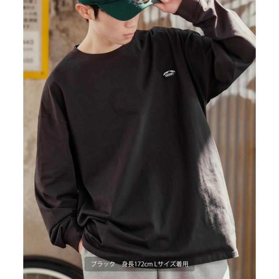 長袖Tシャツ メンズ GERRY ジェリー 別注ワンポイント ロンT カットソー バックプリント ワンポイント 刺しゅう アウトドア ストリート アメカジ 古着MIX | GERRY | 14