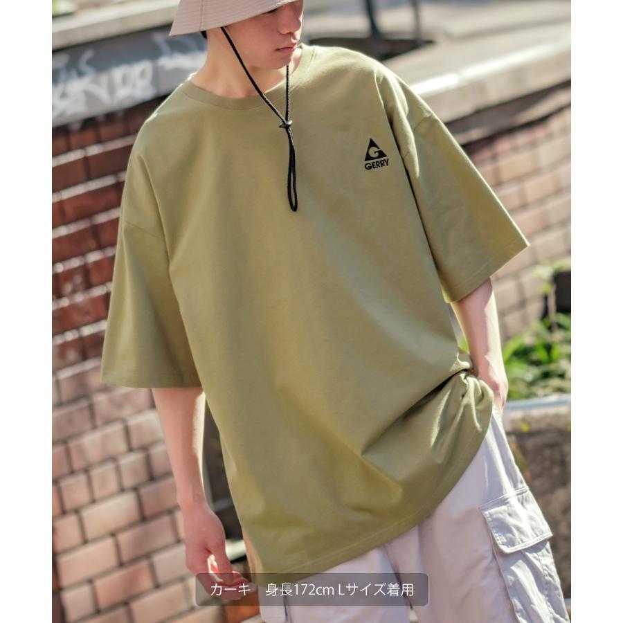 半袖Tシャツ メンズ GERRY ジェリー 別注ワンポイント ロンT カットソー バックプリント ワンポイント 刺しゅう アウトドア ストリート アメカジ 古着MIX | GERRY | 16
