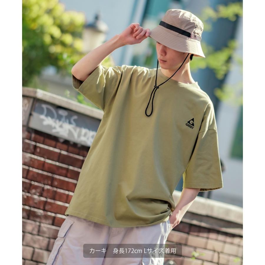 半袖Tシャツ メンズ GERRY ジェリー 別注ワンポイント ロンT カットソー バックプリント ワンポイント 刺しゅう アウトドア ストリート アメカジ 古着MIX | GERRY | 17