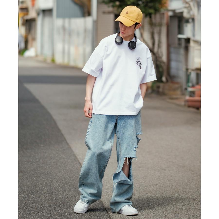 improves（インプローブス） 半袖Tシャツ メンズ SMILEY FACE