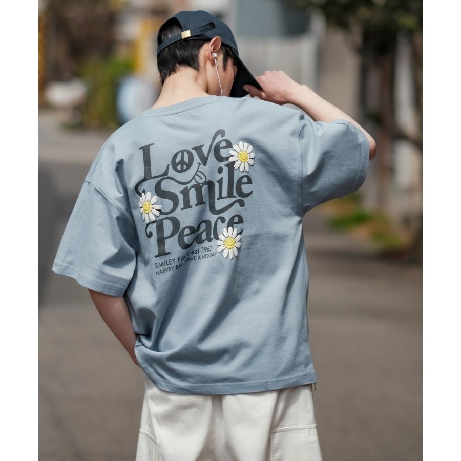 improves（インプローブス） 半袖Tシャツ メンズ SMILEY FACE