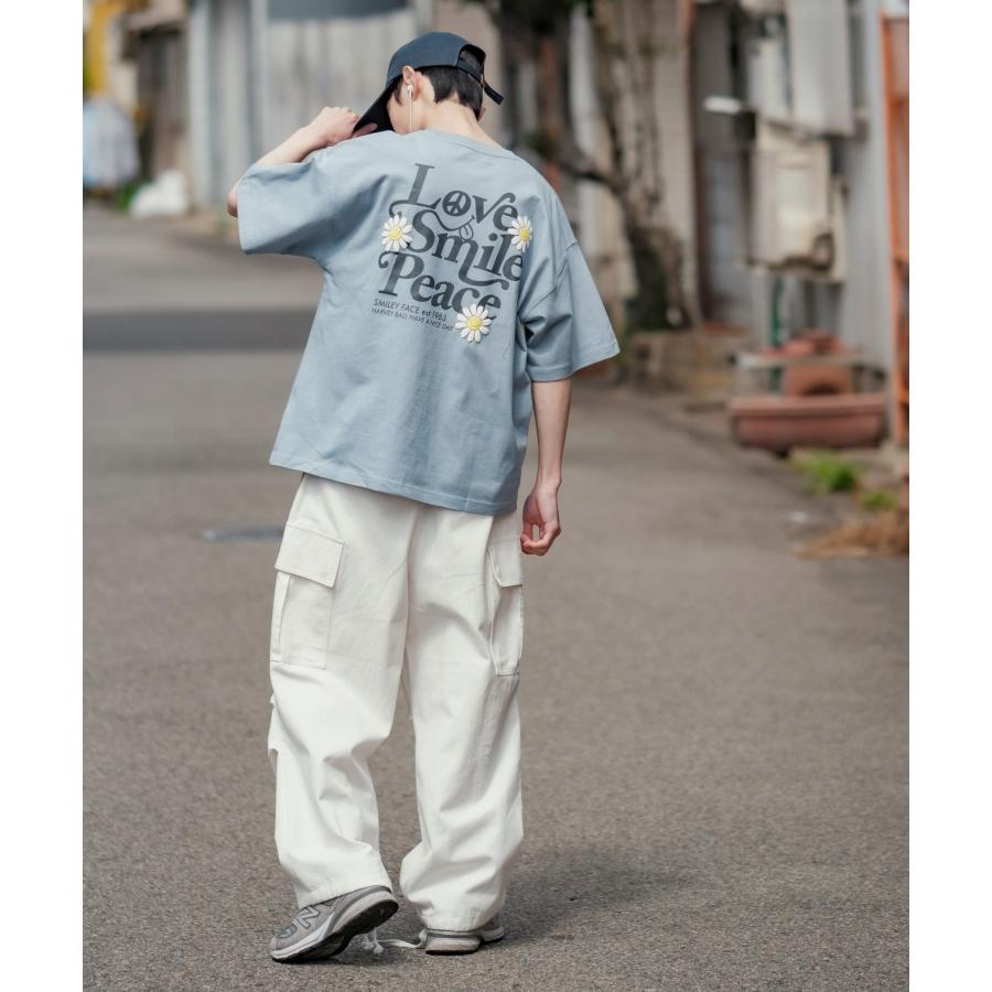 improves（インプローブス） 半袖Tシャツ メンズ SMILEY FACE