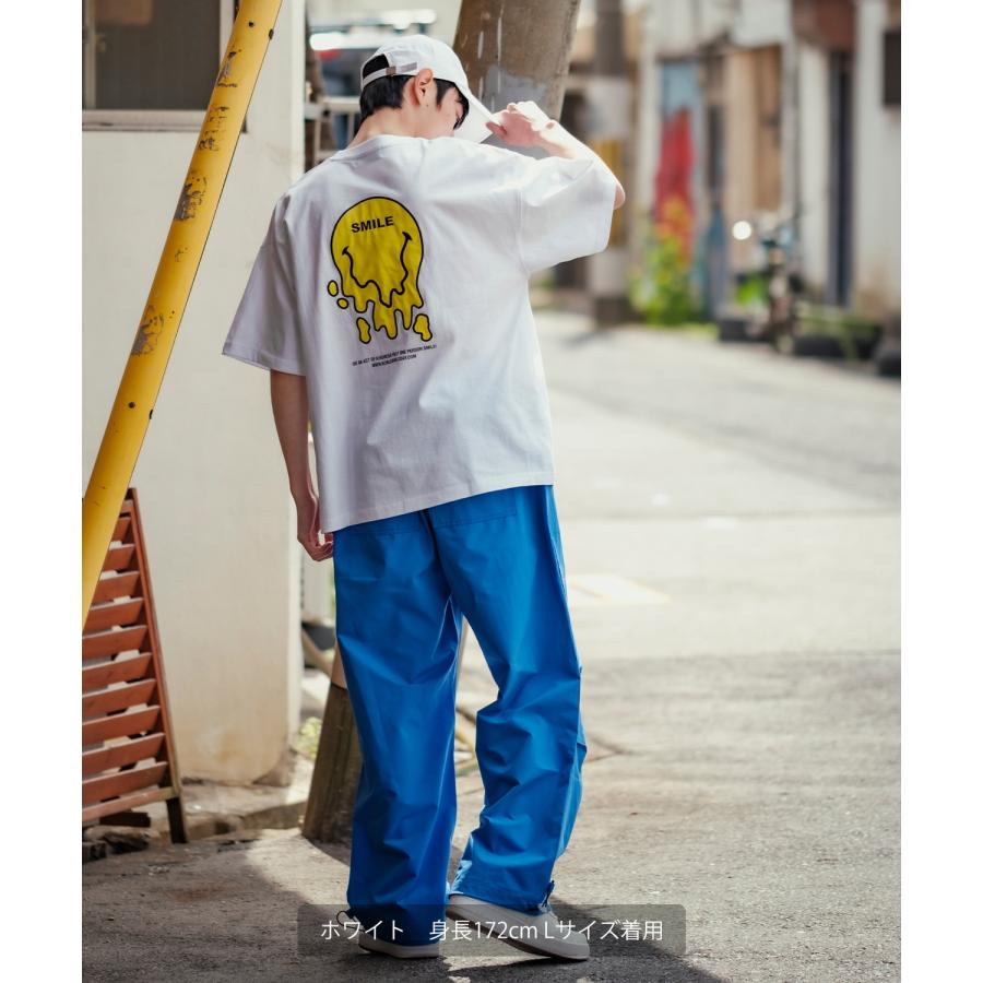 improves（インプローブス） 半袖Tシャツ メンズ SMILEY FACE