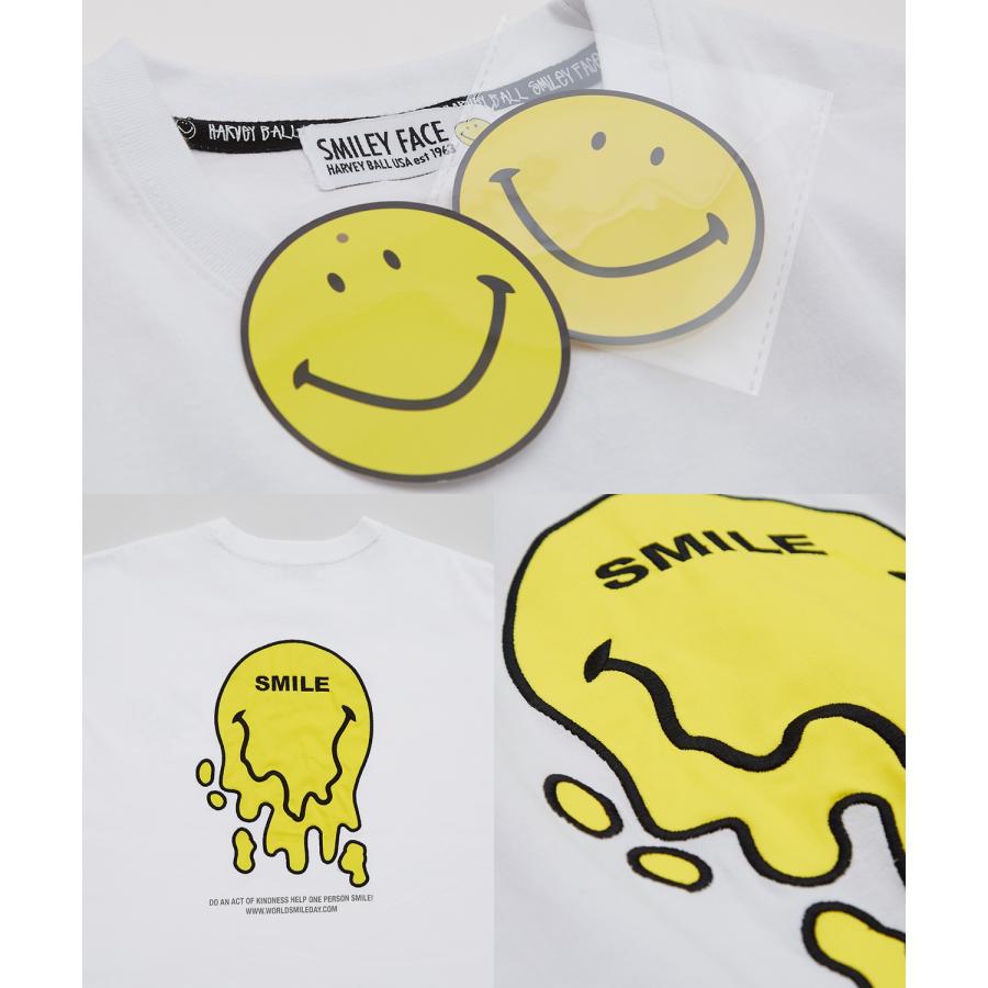 improves（インプローブス） 半袖Tシャツ メンズ SMILEY FACE