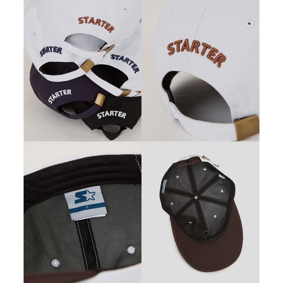 キャップ メンズ STARTER スターター フェルト ワッペン 刺しゅう 帽子 ベースボールキャップ ストリート スケーター アメカジ 古着MIX アウトドア レジャー | STARTER | 24