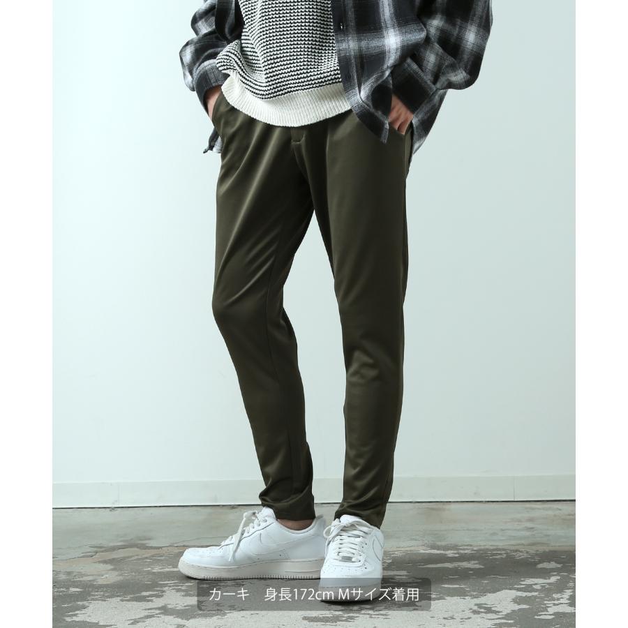 イージーパンツ メンズ レディース ポンチ スリムパンツ スキニーパンツ ストレッチパンツ 細身 すっきり スマート カジュアル シンプル ベーシック 大人 | improves | 16