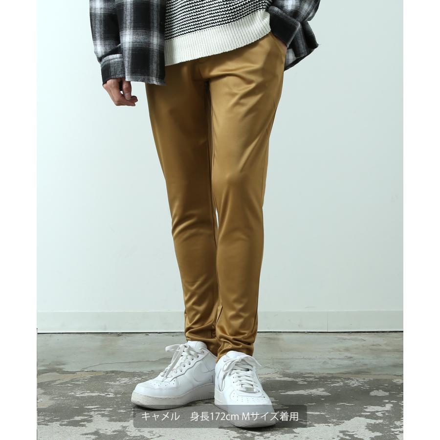 イージーパンツ メンズ レディース ポンチ スリムパンツ スキニーパンツ ストレッチパンツ 細身 すっきり スマート カジュアル シンプル ベーシック 大人 | improves | 12