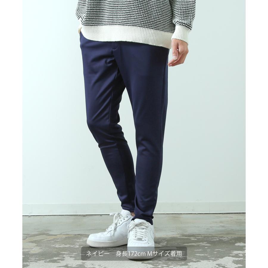 イージーパンツ メンズ レディース ポンチ スリムパンツ スキニーパンツ ストレッチパンツ 細身 すっきり スマート カジュアル シンプル ベーシック 大人 | improves | 14