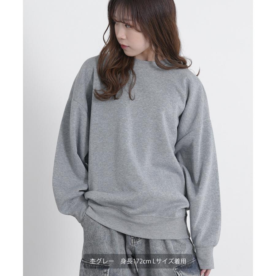 improves トレーナー メンズ コットンタッチ 裏起毛 無地