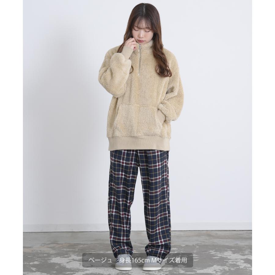 イージーパンツ メンズ ボア ジョガーパンツ リブパンツ ビッグサイズ オーバーサイズ 古着MIX アメカジ ストリート スケーター カジュアル ルームウェア | improves | 16