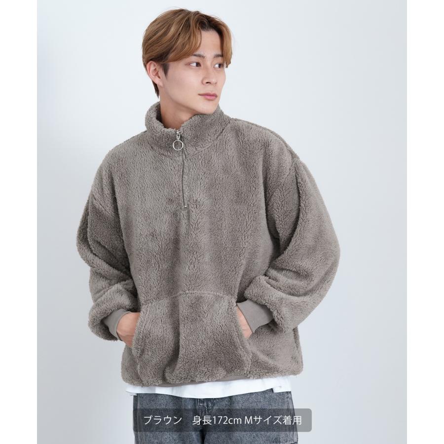 イージーパンツ メンズ ボア ジョガーパンツ リブパンツ ビッグサイズ オーバーサイズ 古着MIX アメカジ ストリート スケーター カジュアル ルームウェア | improves | 05