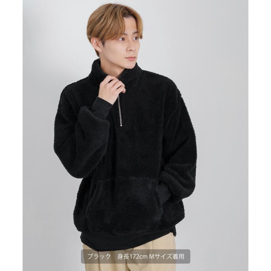 イージーパンツ メンズ ボア ジョガーパンツ リブパンツ ビッグサイズ オーバーサイズ 古着MIX アメカジ ストリート スケーター カジュアル ルームウェア | improves | 10