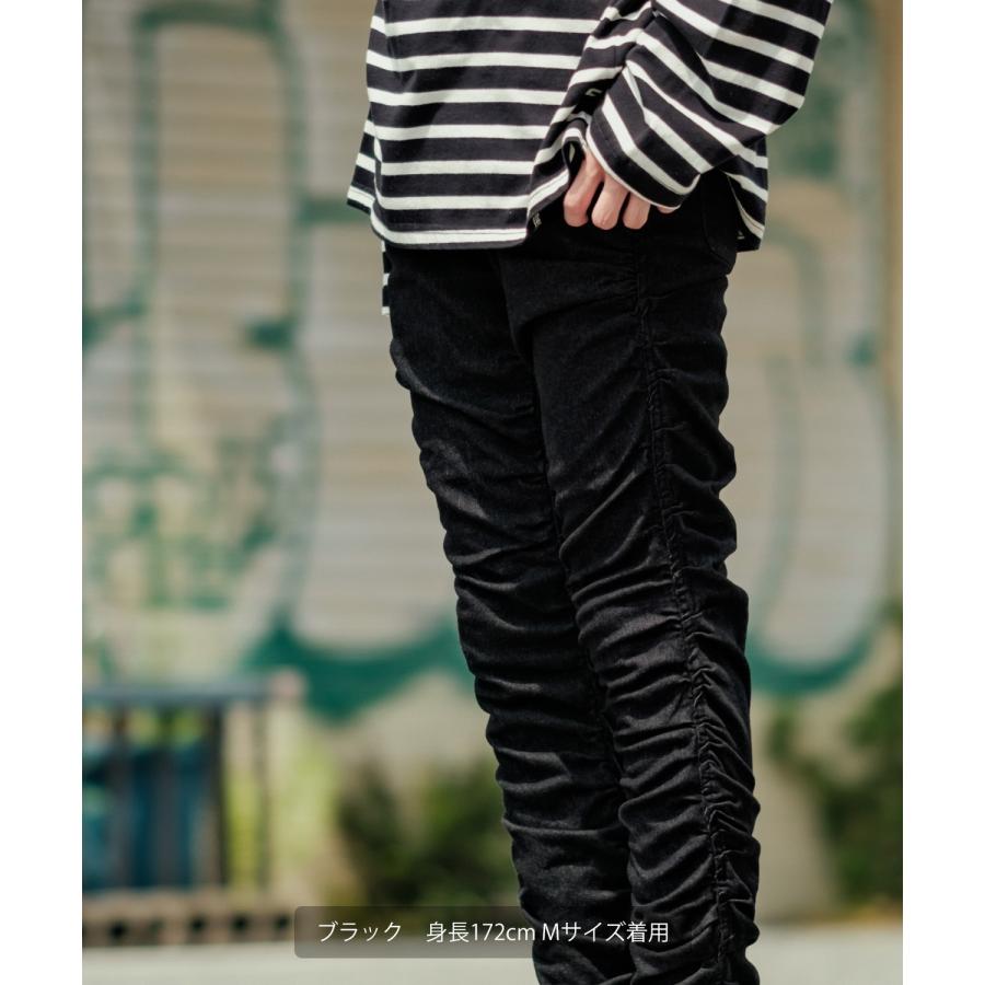 デニムパンツ メンズ スリムパンツ スキニー ストレッチ カラーデニム ジーンズ クシュクシュ 5P コットン ストリート アメカジ カジュアル 韓国ファッション | improves | 07