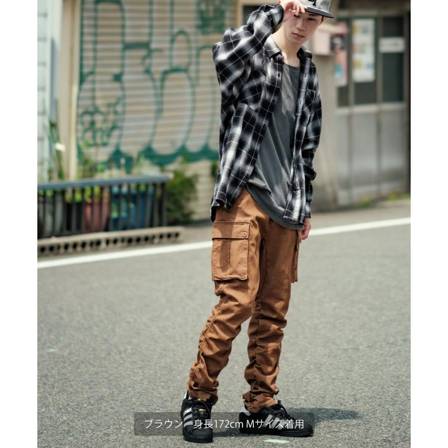 improves（インプローブス） カーゴパンツ メンズ スリムパンツ