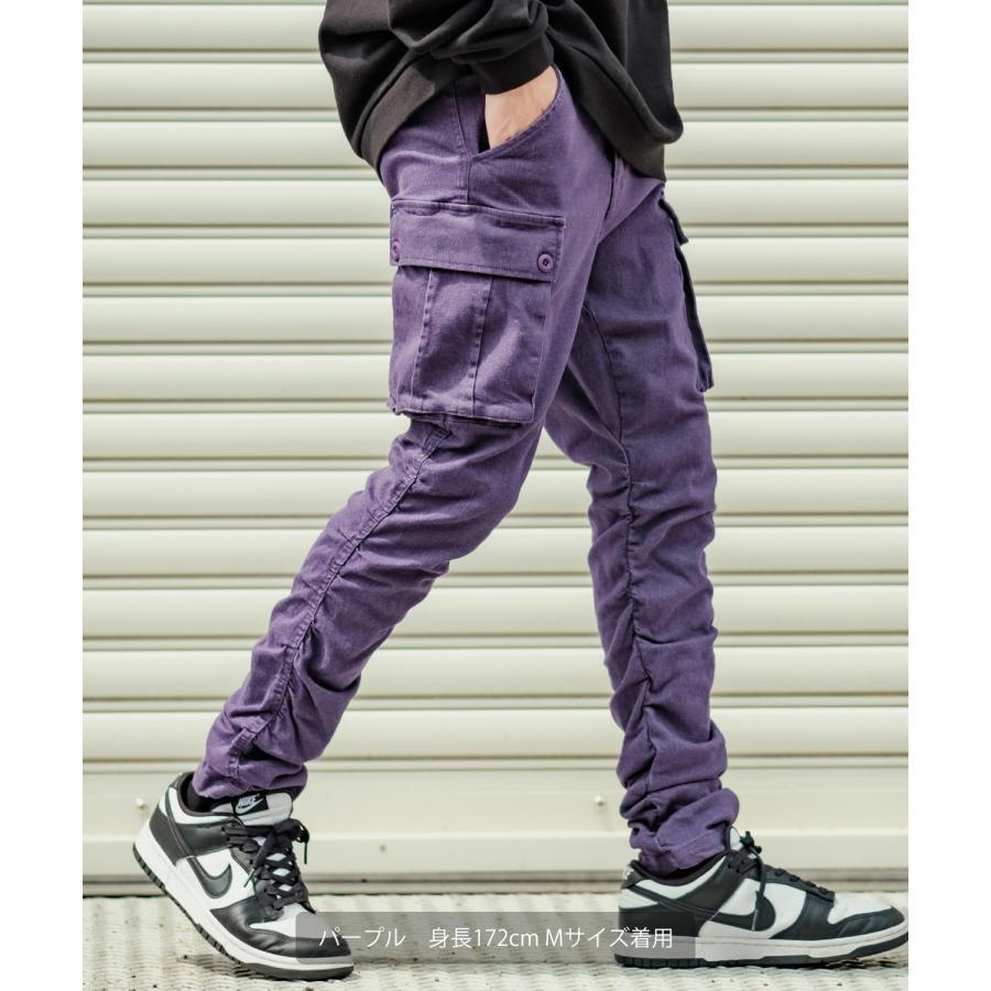 improves（インプローブス） カーゴパンツ メンズ スリムパンツ