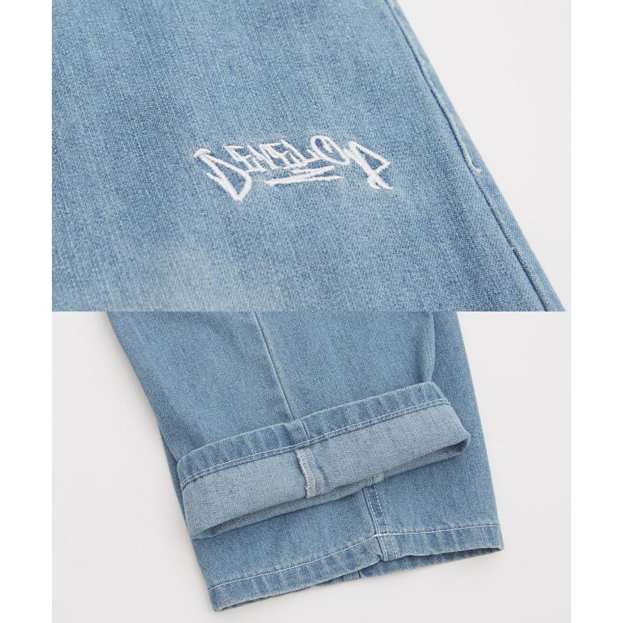 バギーパンツ メンズ ヒッププリント バックプリント ワイドパンツ デニム ツイル イージーパンツ ジーンズ タギング 大きめ アメカジ スケーター ストリート | improves | 22