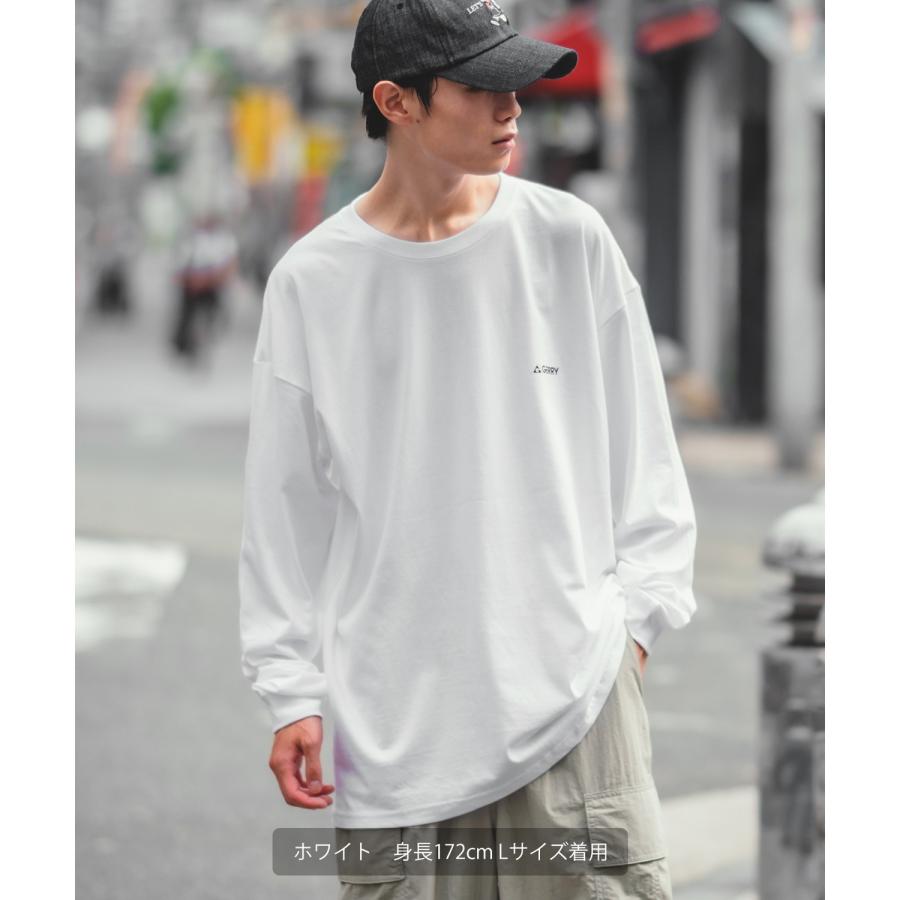 長袖Tシャツ メンズ GERRY ジェリー 別注ワンポイント ロンT カットソー バックプリント ワンポイント 刺しゅう アウトドア ストリート アメカジ 古着MIX | GERRY | 18