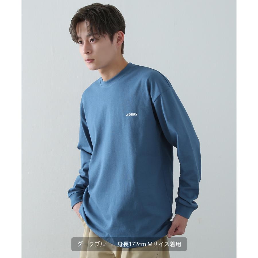 長袖Tシャツ メンズ GERRY ジェリー 別注ワンポイント ロンT カットソー バックプリント ワンポイント 刺しゅう アウトドア ストリート アメカジ 古着MIX | GERRY | 07