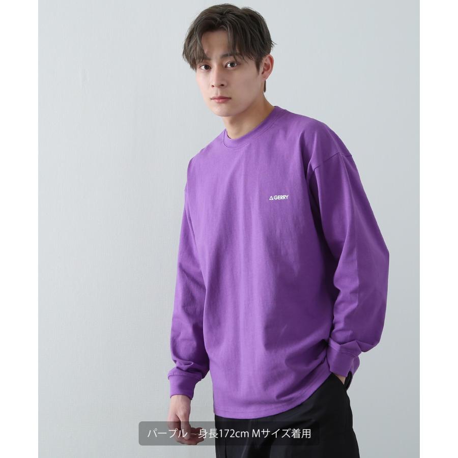 長袖Tシャツ メンズ GERRY ジェリー 別注ワンポイント ロンT カットソー バックプリント ワンポイント 刺しゅう アウトドア ストリート アメカジ 古着MIX | GERRY | 09