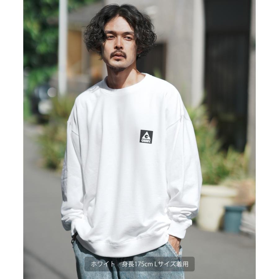 GERRY（ジェリー） トレーナー メンズ 別注ワンポイント 裏毛
