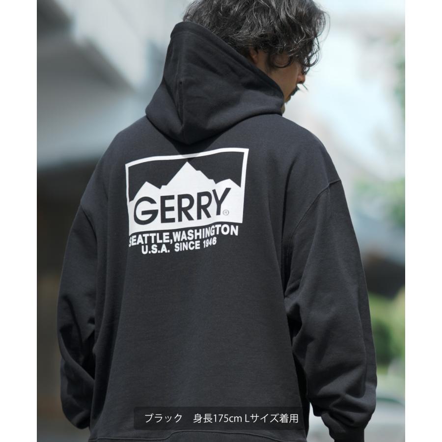 GERRY（ジェリー） パーカー メンズ 別注ワンポイント 裏毛 スウェット