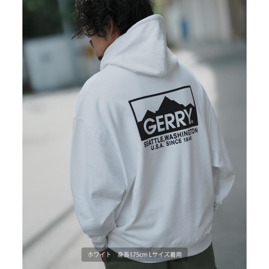 GERRY（ジェリー） パーカー メンズ 別注ワンポイント 裏毛 スウェット