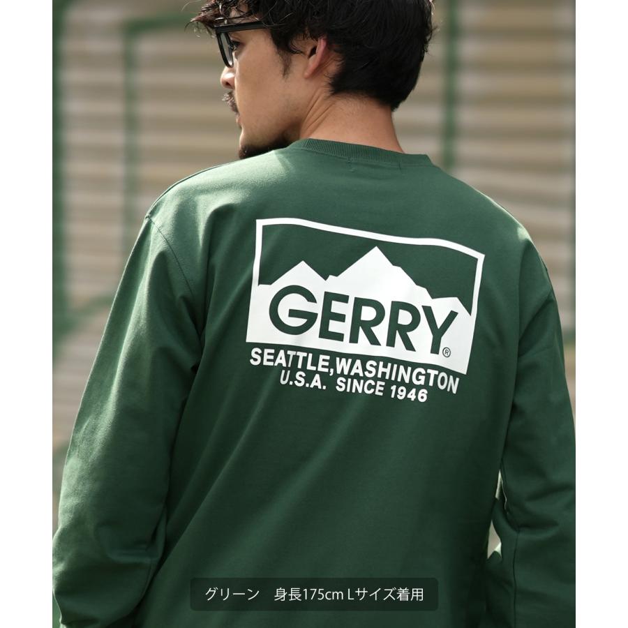 GERRY Ｌサイズ GERRY トレーナー メンズ ジェリー クルーネック 裏起毛
