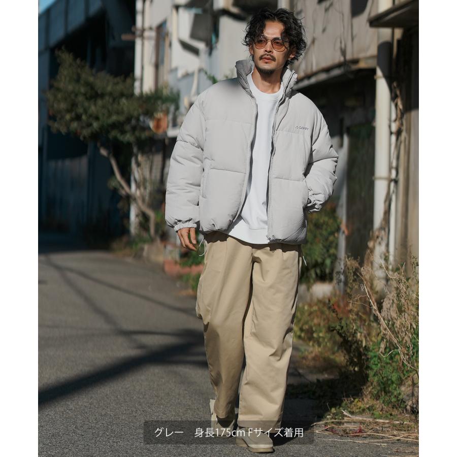 ダウンジャケット メンズ GERRY ジェリー 別注 エコダウン ブルゾン ジャンパー ワンポイント 防風 撥水 防寒 アウトドア ストリート | GERRY | 13