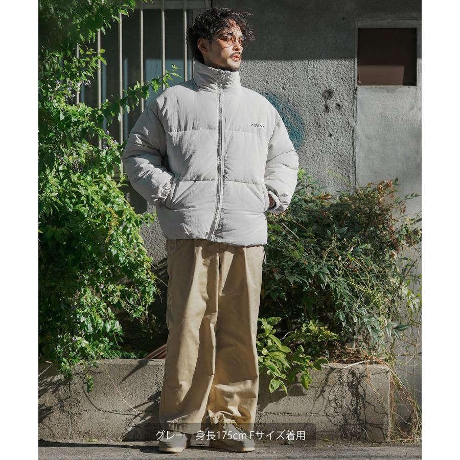 ダウンジャケット メンズ GERRY ジェリー 別注 エコダウン ブルゾン ジャンパー ワンポイント 防風 撥水 防寒 アウトドア ストリート | GERRY | 14