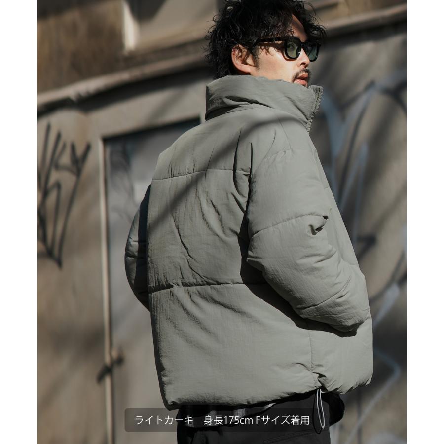 ダウンジャケット メンズ GERRY ジェリー 別注 エコダウン ブルゾン ジャンパー ワンポイント 防風 撥水 防寒 アウトドア ストリート | GERRY | 16