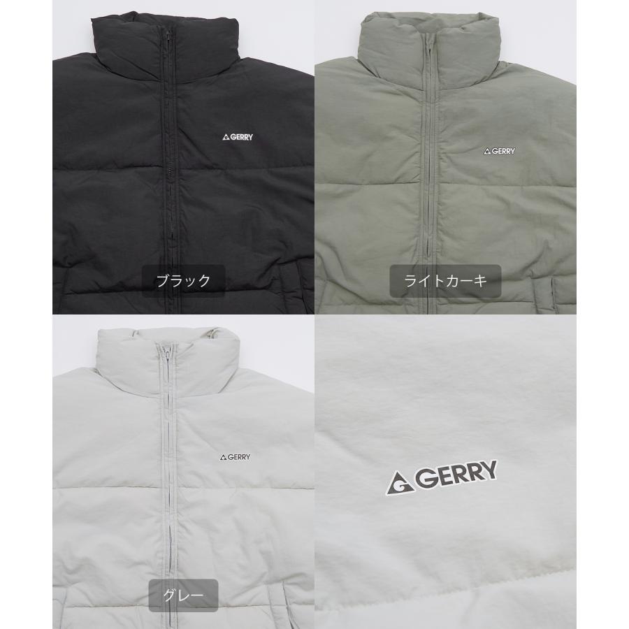 ダウンジャケット メンズ GERRY ジェリー 別注 エコダウン ブルゾン ジャンパー ワンポイント 防風 撥水 防寒 アウトドア ストリート | GERRY | 20