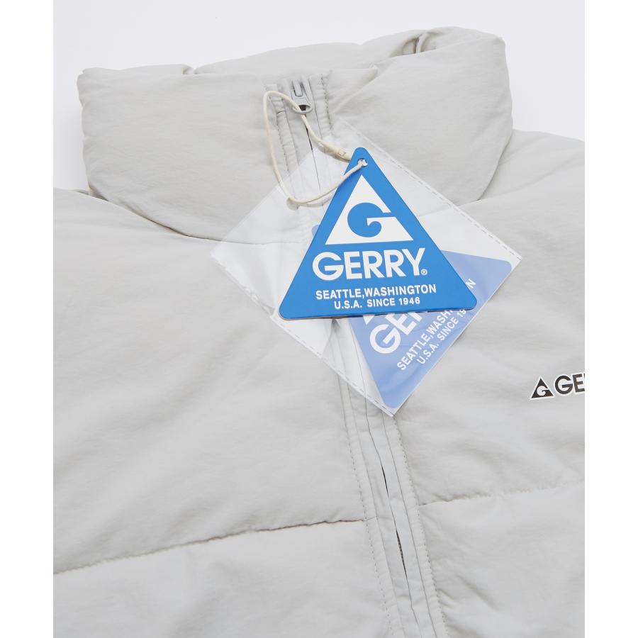 ダウンジャケット メンズ GERRY ジェリー 別注 エコダウン ブルゾン ジャンパー ワンポイント 防風 撥水 防寒 アウトドア ストリート | GERRY | 21