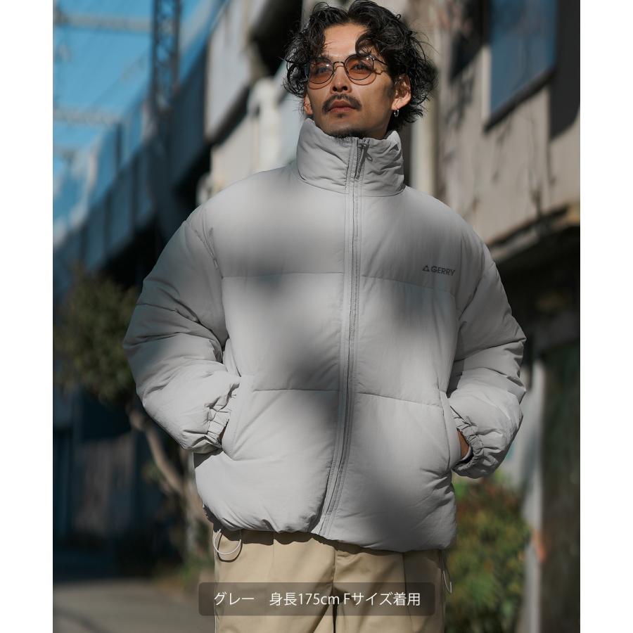 ダウンジャケット メンズ GERRY ジェリー 別注 エコダウン ブルゾン ジャンパー ワンポイント 防風 撥水 防寒 アウトドア ストリート | GERRY | 12