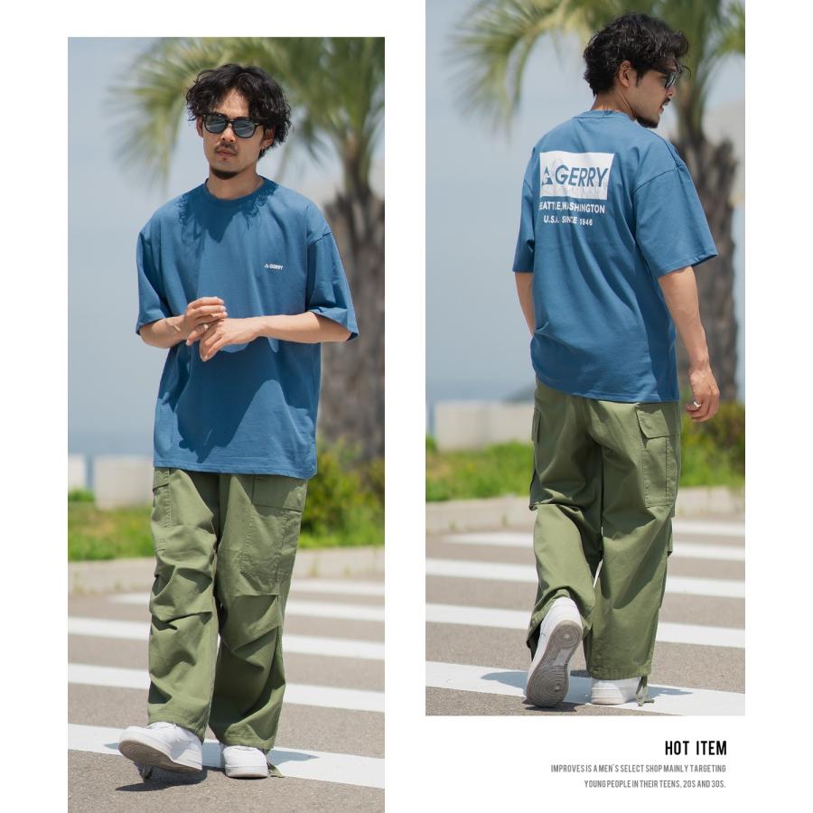 半袖Tシャツ メンズ GERRY ジェリー 別注プリント カットソー バックプリント ワンポイントプリント アウトドア ストリート アメカジ | GERRY | 18