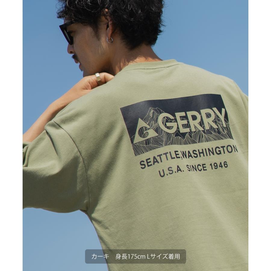 半袖Tシャツ メンズ GERRY ジェリー 別注プリント カットソー バックプリント ワンポイントプリント アウトドア ストリート アメカジ | GERRY | 20
