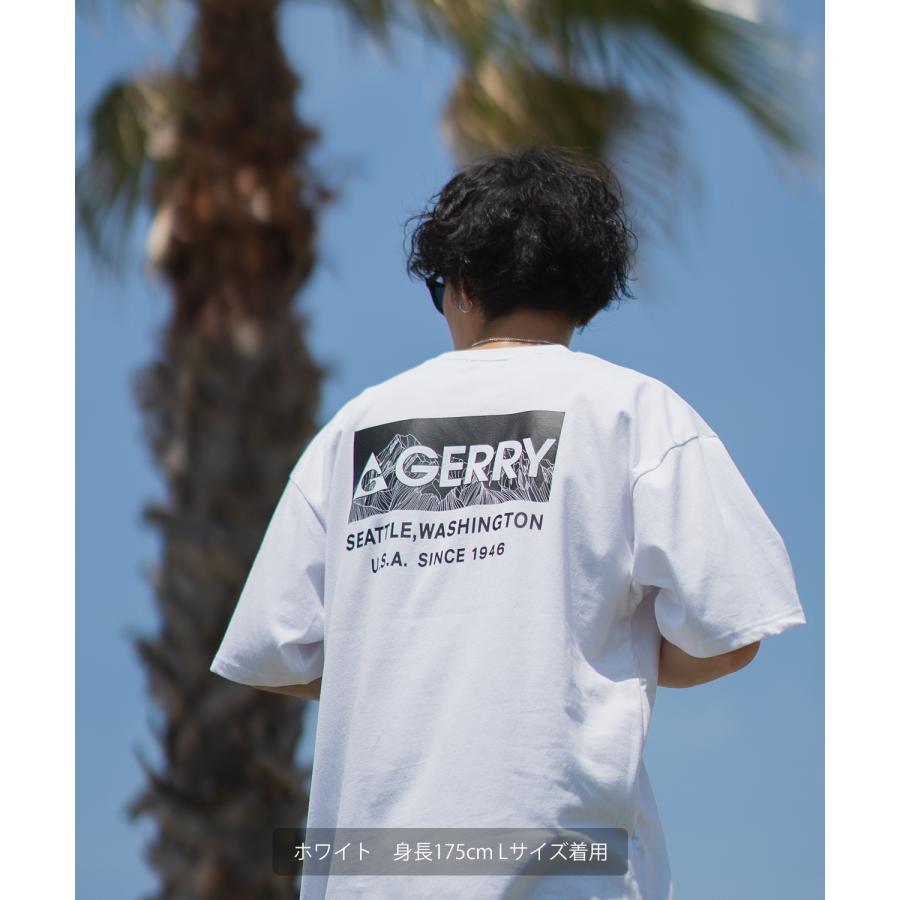 半袖Tシャツ メンズ GERRY ジェリー 別注プリント カットソー バックプリント ワンポイントプリント アウトドア ストリート アメカジ | GERRY | 08