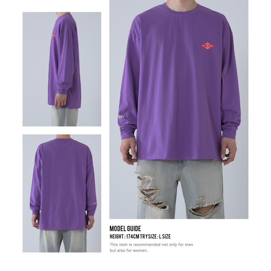 長袖Tシャツ メンズ GERRY ジェリー 別注 ワッペン 刺しゅう ロンT カットソー バックプリント ワンポイントプリント アウトドア ストリート アメカジ | GERRY | 18