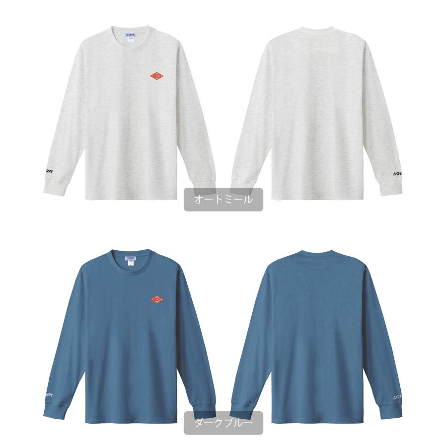 長袖Tシャツ メンズ GERRY ジェリー 別注 ワッペン 刺しゅう ロンT カットソー バックプリント ワンポイントプリント アウトドア ストリート アメカジ | GERRY | 20