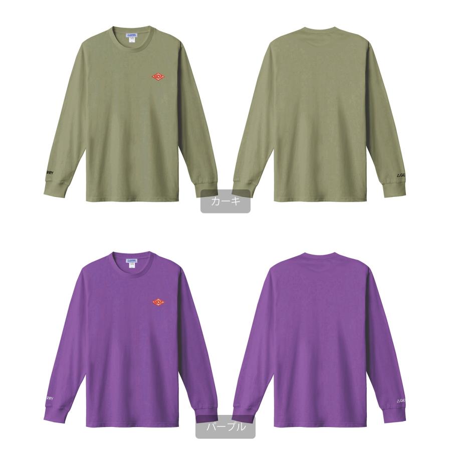 長袖Tシャツ メンズ GERRY ジェリー 別注 ワッペン 刺しゅう ロンT カットソー バックプリント ワンポイントプリント アウトドア ストリート アメカジ | GERRY | 21