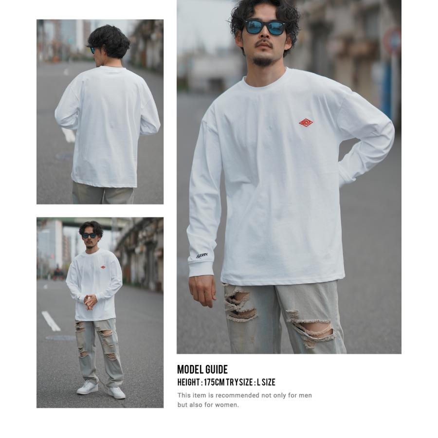 長袖Tシャツ メンズ GERRY ジェリー 別注 ワッペン 刺しゅう ロンT カットソー バックプリント ワンポイントプリント アウトドア ストリート アメカジ | GERRY | 07