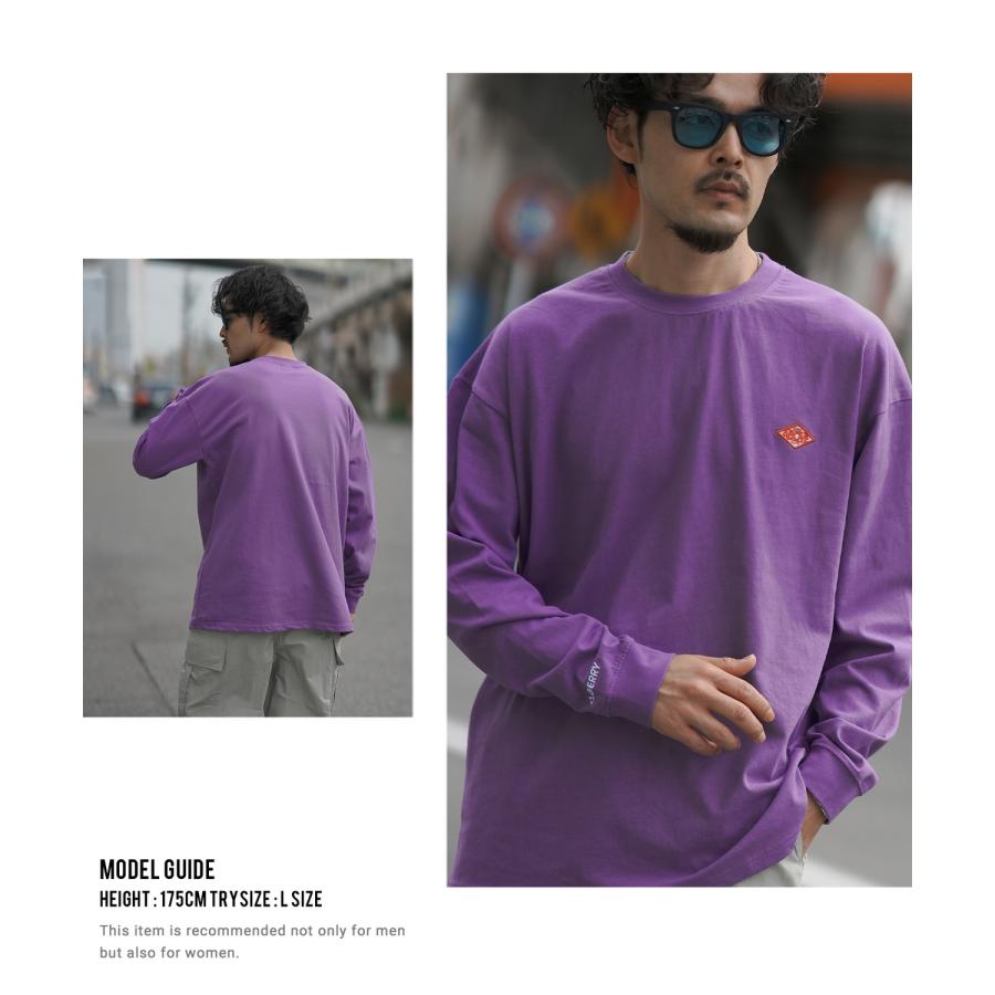 長袖Tシャツ メンズ GERRY ジェリー 別注 ワッペン 刺しゅう ロンT カットソー バックプリント ワンポイントプリント アウトドア ストリート アメカジ | GERRY | 12