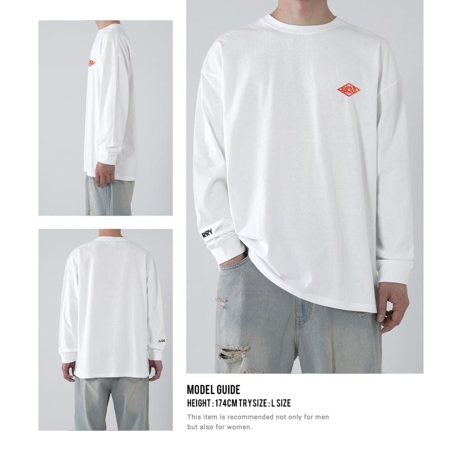 長袖Tシャツ メンズ GERRY ジェリー 別注 ワッペン 刺しゅう ロンT カットソー バックプリント ワンポイントプリント アウトドア ストリート アメカジ | GERRY | 13