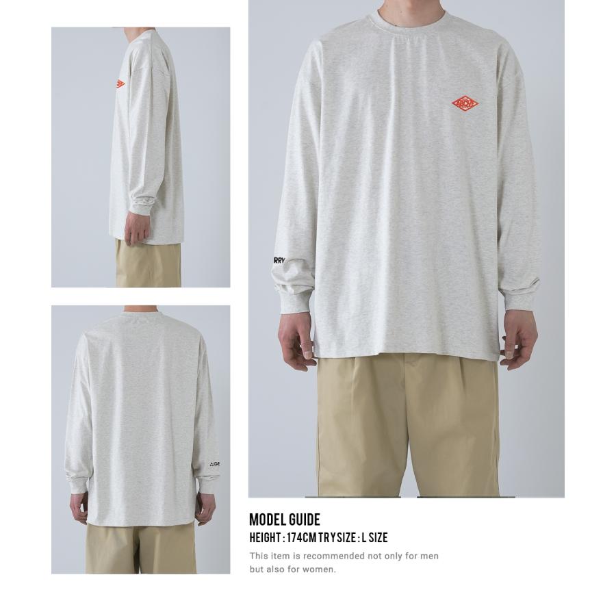 長袖Tシャツ メンズ GERRY ジェリー 別注 ワッペン 刺しゅう ロンT カットソー バックプリント ワンポイントプリント アウトドア ストリート アメカジ | GERRY | 15