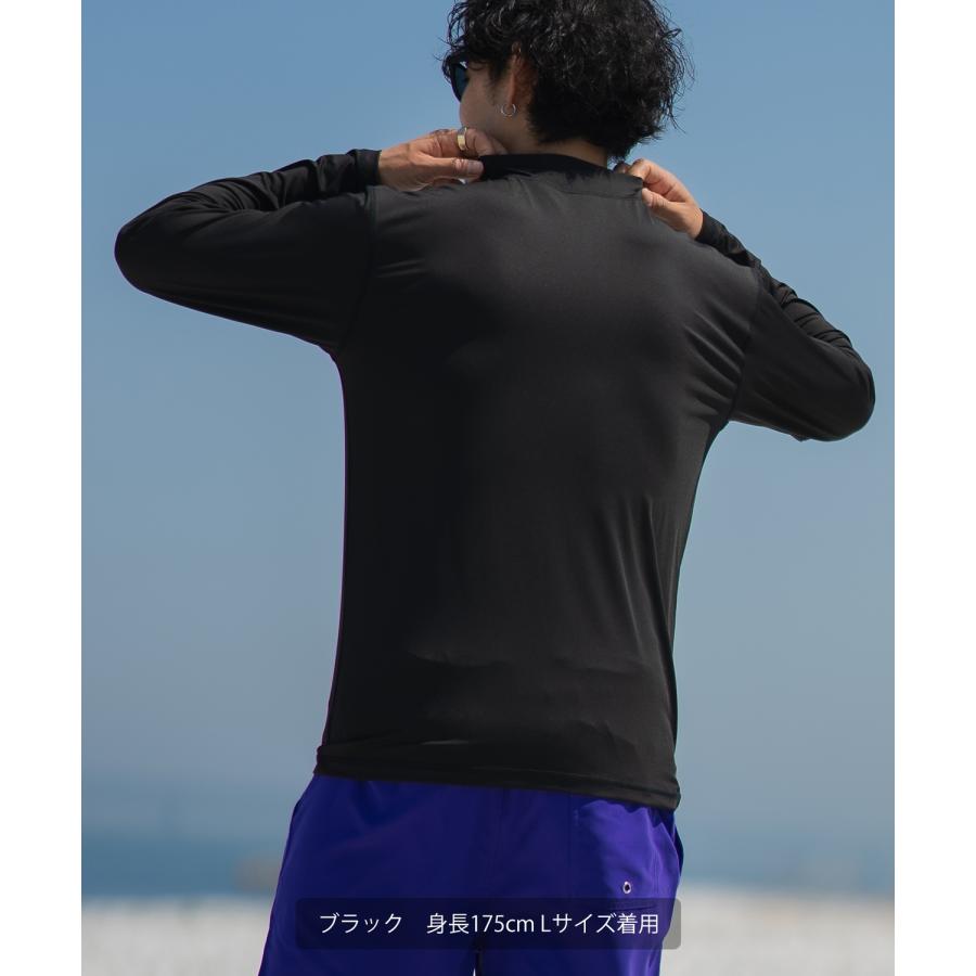 ラッシュガード メンズ フロントジップ ジップアップ ライトアウター 水着 海水浴  アメカジ カジュアル サーフ サーファー ストリート 西海岸 大人カジュアル | improves | 10